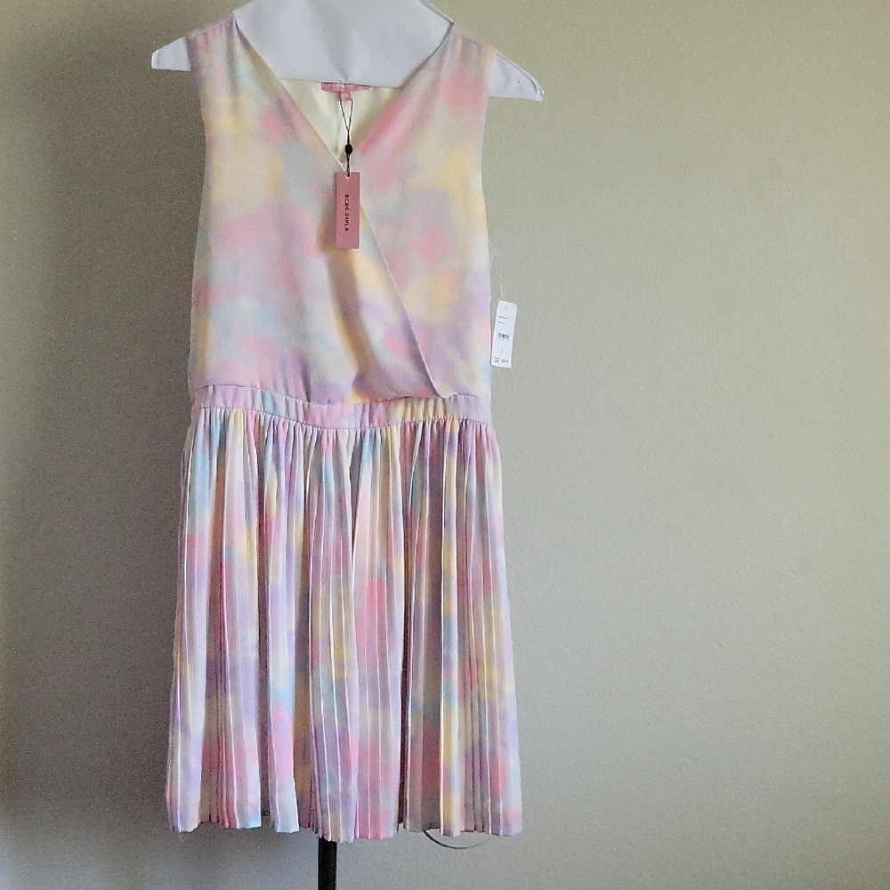BCBGirls Multicolor Sleeveless Kids Dress